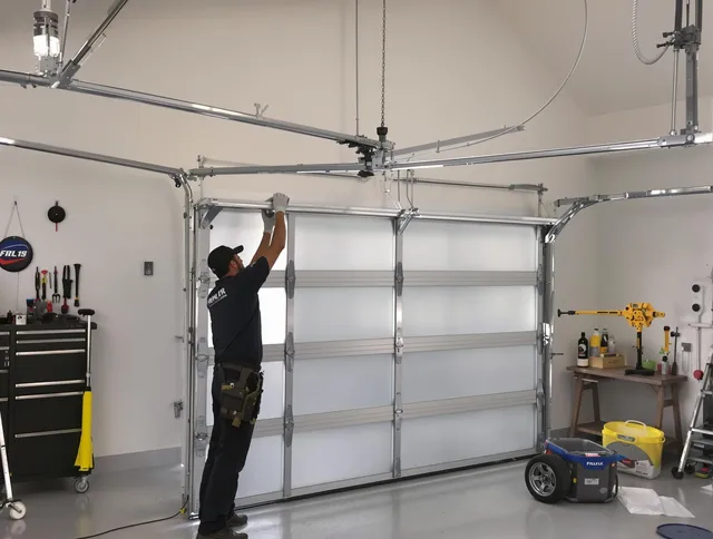 Fountainebleau Garage Door Repair certified team performing precision garage door installation in Fountainebleau