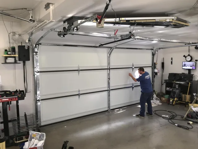 Professional garage door repair service by Fountainebleau Garage Door Repair in Fountainebleau