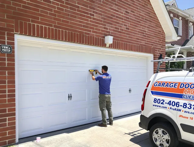 Local garage door repair service by Fountainebleau Garage Door Repair in Fountainebleau