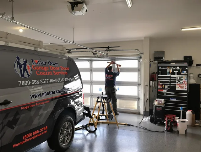 Fountainebleau Garage Door Repair team performing same-day garage door repair in Fountainebleau